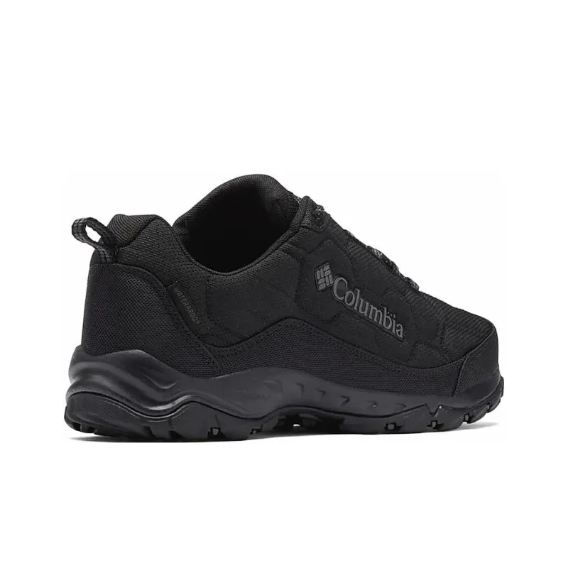 Columbia Firecamp Anti-Slip Wear-Resistant Low-Top Outdoor Shoes Men's Black-3