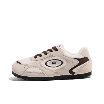 HUANQIU Coverage Warm Slip Resistant Low Top Skateboard Shoes Women's