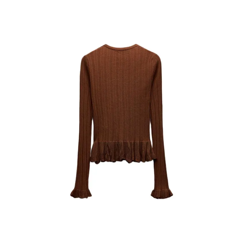 ZARA Knitwear Women's Brown-1