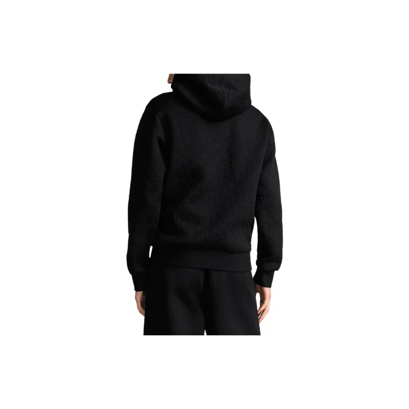 DIOR Monogrammed Drawstring Hoodie-3