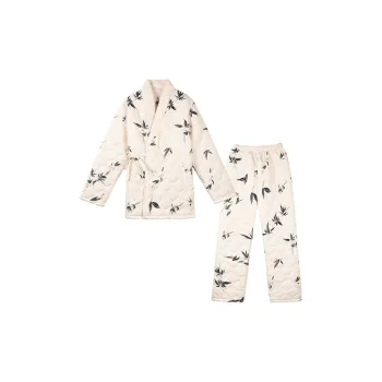 IIZZINI Pajama Set Women's Ecru