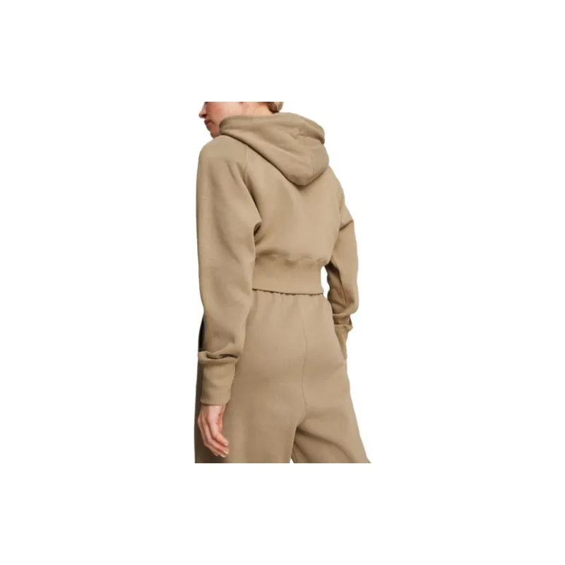PUMA CLASSICS+ Sweatshirt Women's Khaki-2
