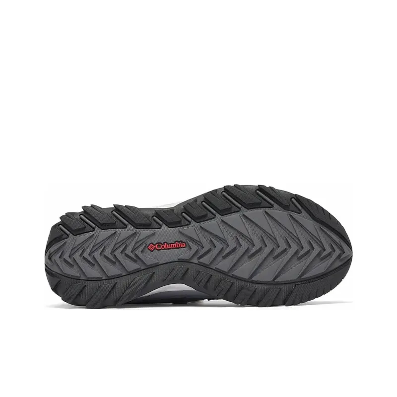Columbia Strata Trail Anti Slip Wear Resistant Low Top Outdoor Shoes Men's Gray-5