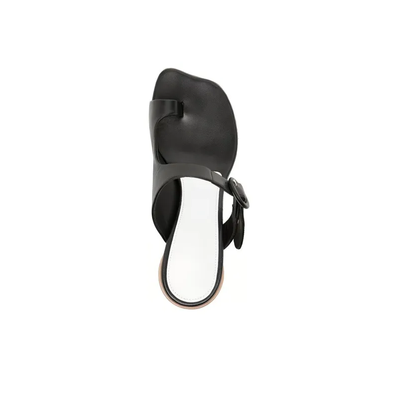 MM6 Maison Margiela Asymmetric Toe Sandals Women's-4