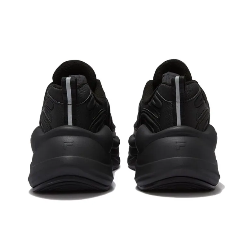 FILA FUSION BUZZARD Meteor Shoes Anti Slip Wear Resistant Low Top Chunky Sneakers Women's Black-3