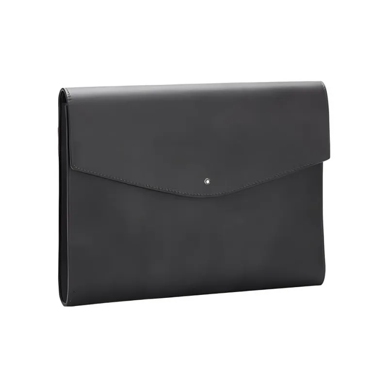 MONTBLANC Leather Briefcase Handheld Laptop Bag Men's-1