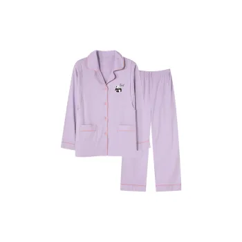 OUSHIBO Pajama Set Women's Purple