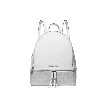 MICHAEL KORS Rhea Medium Color Block Logo Backpack