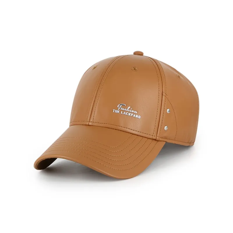 Lackpard Artificial Leather Baseball Caps Men's-0