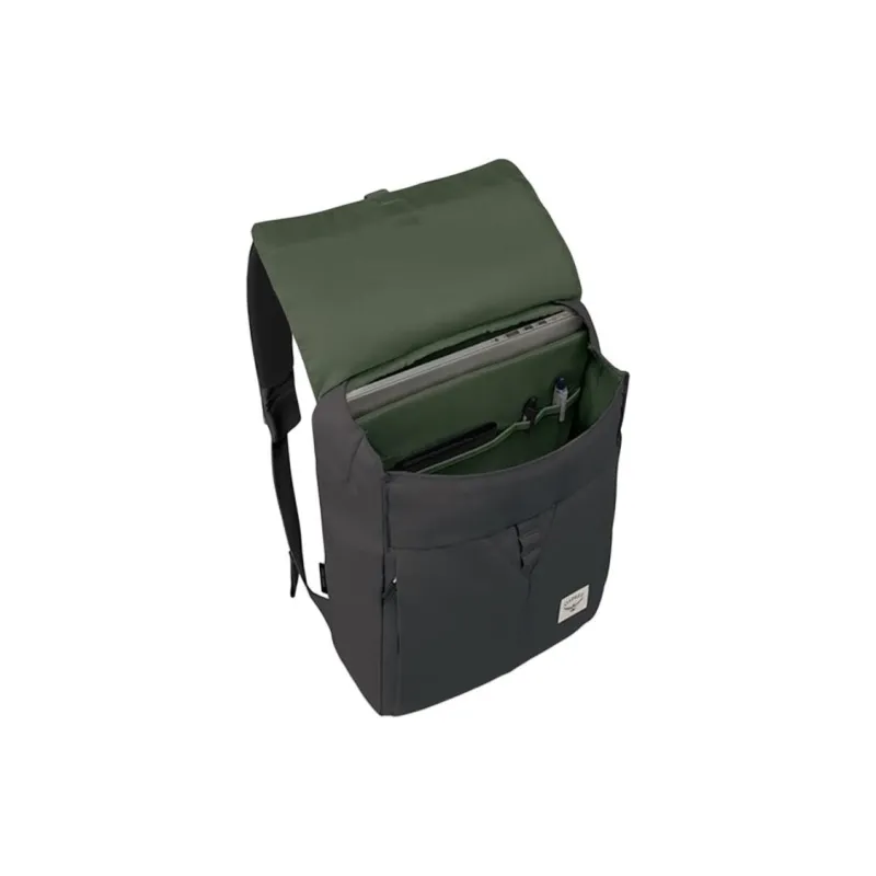 OSPREY Eco Friendly Fabric Recycled Material Backpack Regular Unisex Black-3