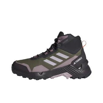 Adidas Terrex Eastrail 2.0 Anti Slip Wear Resistant Mid Top Hiking Shoes Women's Green Black