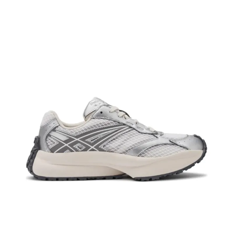Onitsuka Tiger Anti Slip Wear Resistant Low Top Chunky Sneakers Unisex Gray-1