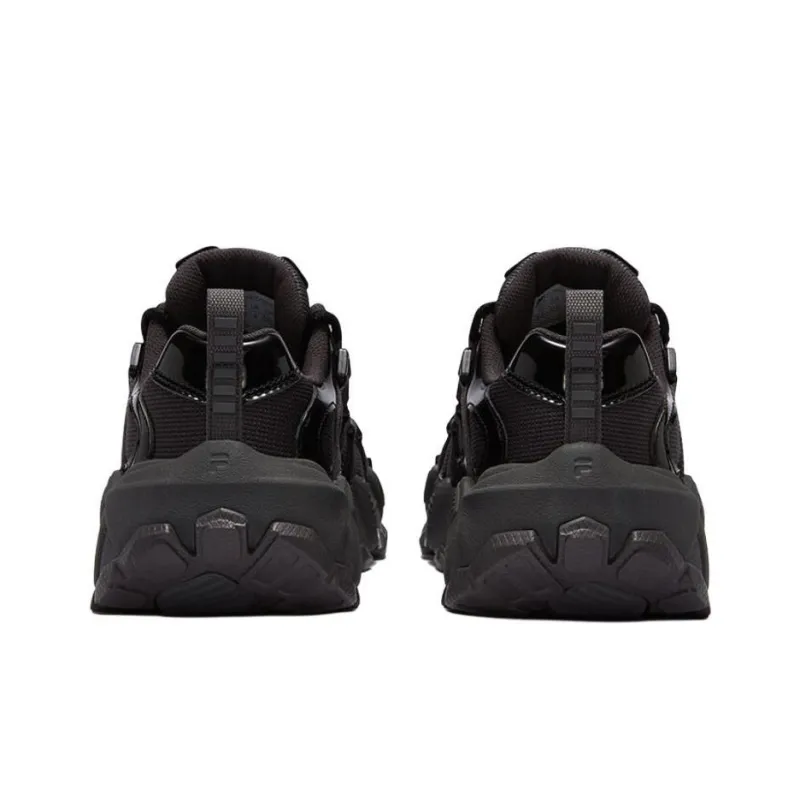 FILA FUSION EXOCET Mountains Shoes Anti Slip Wear Resistant Low Top Chunky Sneakers Women's Black-2