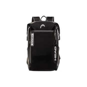 HEAD Fabric Backpack Large Size Unisex Black/Light Green
