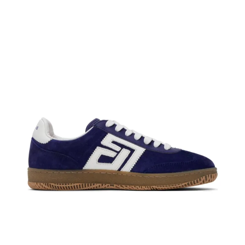 BALMAIN Low Top Skateboard Shoes Women's Dark Purple-1