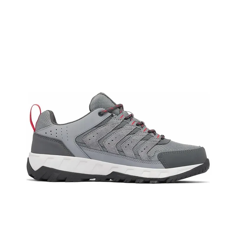 Columbia Strata Trail Anti Slip Wear Resistant Low Top Outdoor Shoes Men's Gray-1