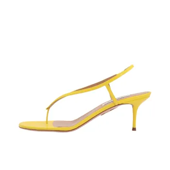 AQUAZZURA Divina Strap Sandals 6cm Women's Yellow