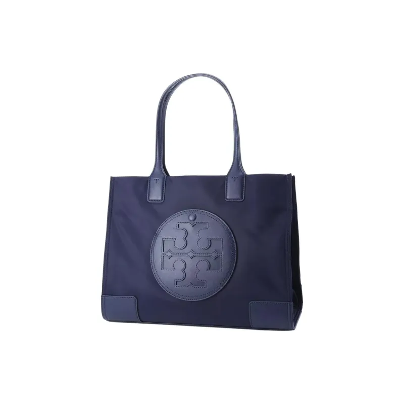 TORY BURCH Ella Small Tote Tory Navy-1