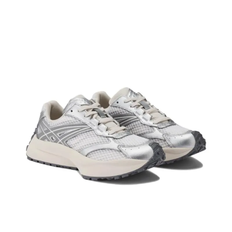 Onitsuka Tiger Anti Slip Wear Resistant Low Top Chunky Sneakers Unisex Gray-2