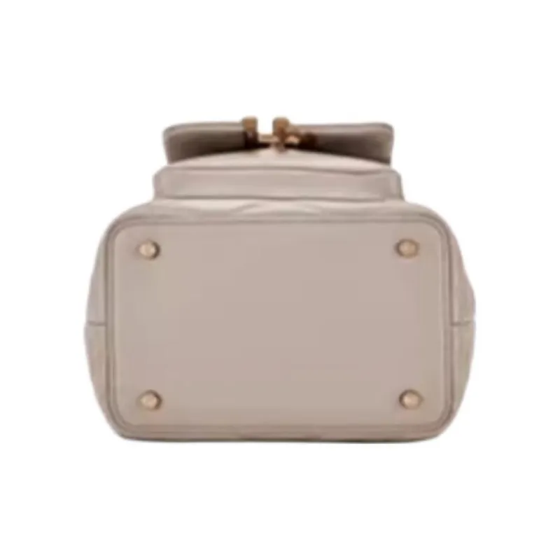 Hush Puppies Sheepskin Bucket Bags Shoulder Bag Crossbody Bag Handbag Medium Size Women's Black/grey Apricot-11