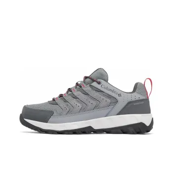 Columbia Strata Trail Anti Slip Wear Resistant Low Top Outdoor Shoes Men's Gray