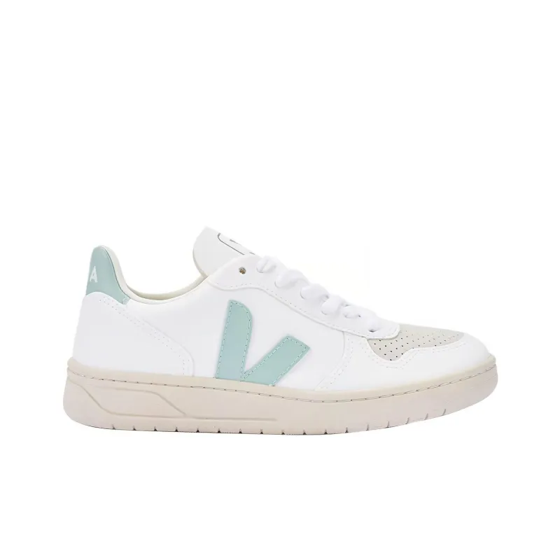 VEJA V 10 Lace Up 'White Matcha Grey'-1