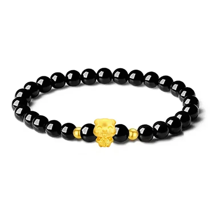 Chongqing gold store Gold Bracelet Unisex-14