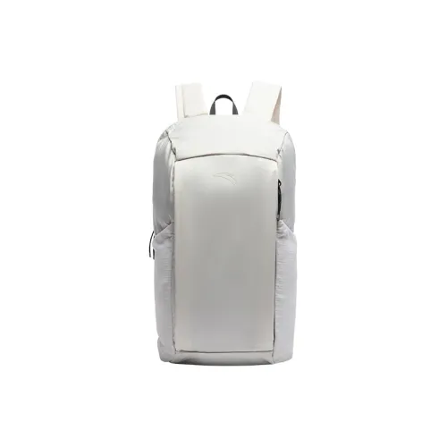 Anta Running Collection Fabric Backpack Tubas Unisex Wheat Grain Gray