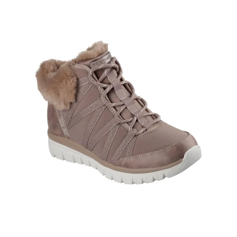 Skechers Graceful Ankle Boots Women's Brown-2