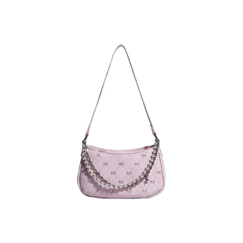 NATTY PU Shoulder Bag Women's White-12