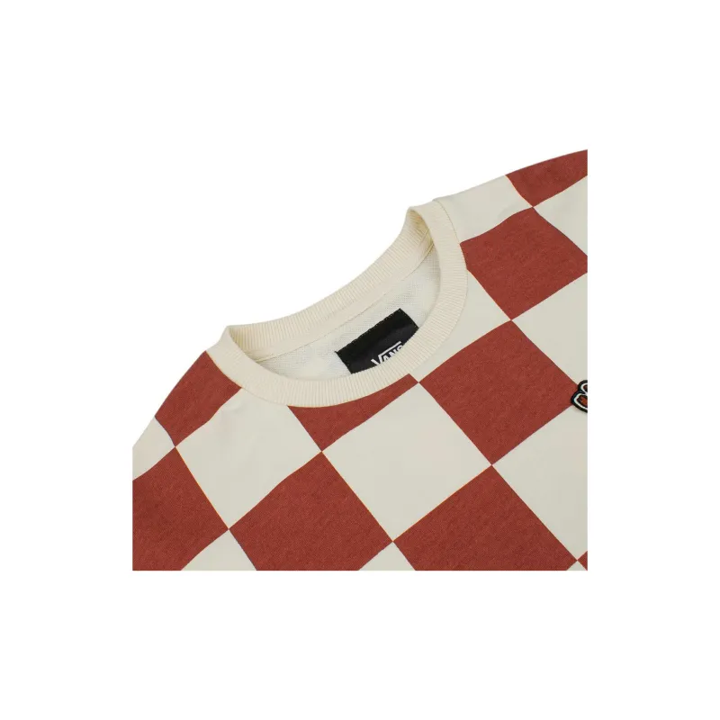 Vans Grid CrewNeck Pullover Red-2