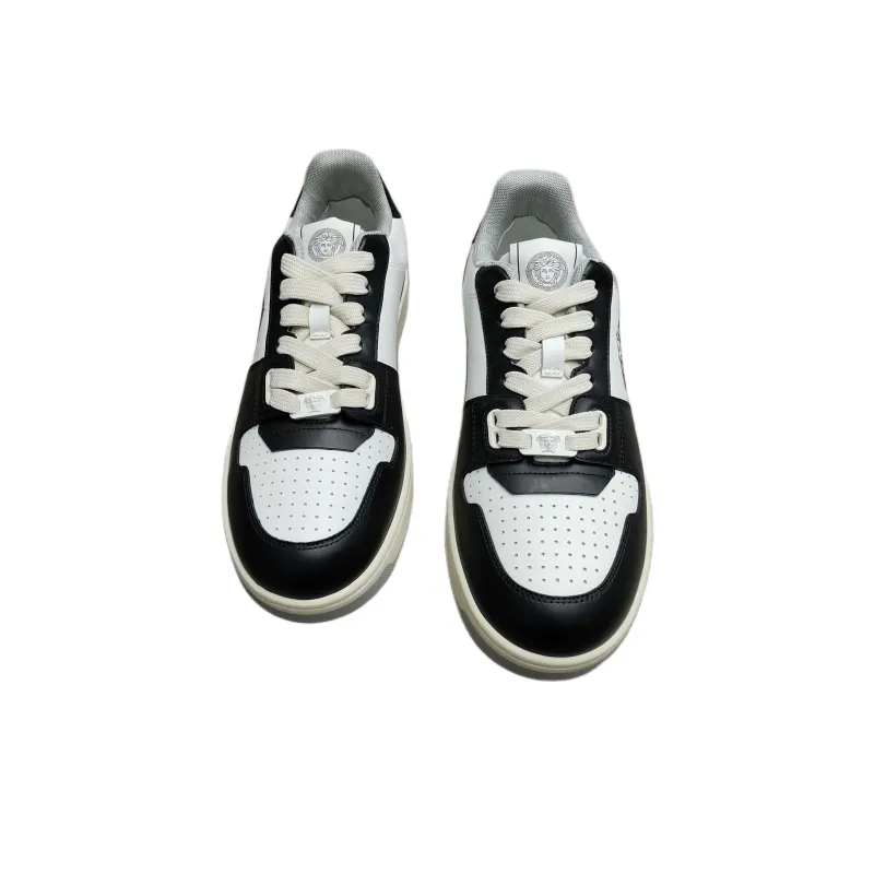FANSIZHE Low Top Skateboard Shoes Men's Black-2