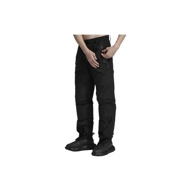 NORVINCY Casual Pants Unisex Black-3