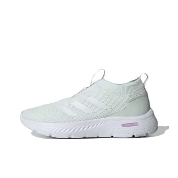 Adidas Cloudfoam Move Sock Crystal Jade Cloud White Grey Two Women's