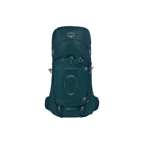 OSPREY Nylon Outdoor Hiking bag LOGO Backpack Regular Women's Night Blue