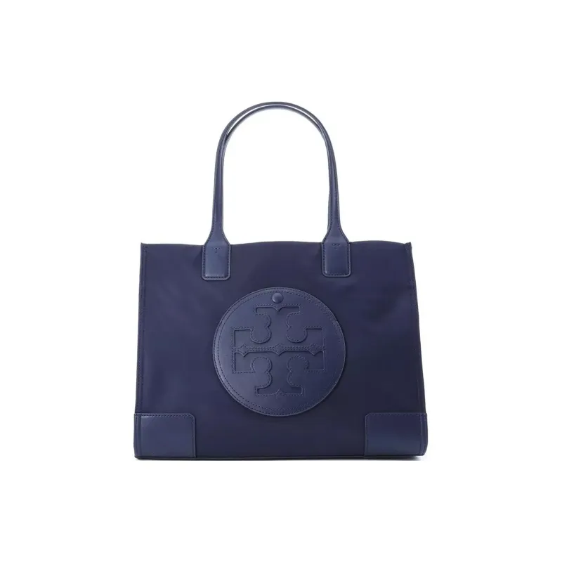 TORY BURCH Ella Small Tote Tory Navy-0