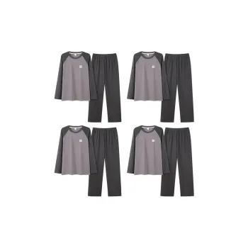 MADALLO Pajama Set Men's 4 Sets Image Color