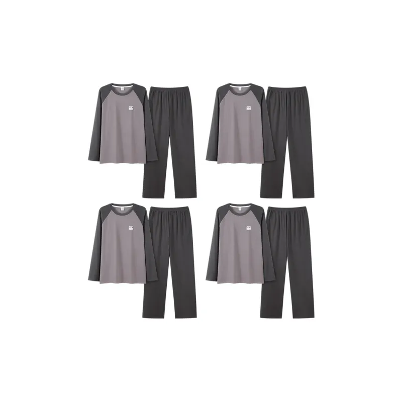 MADALLO Pajama Set Men's 4 Sets Image Color-0