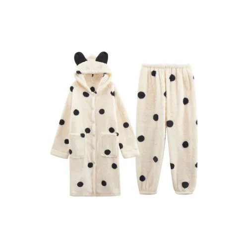 Sleeping Beauty Pajama Set Women's Apricot
