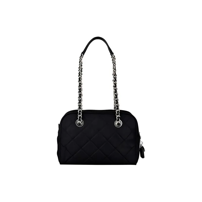 PRADA Nylon Handbags Shoulder Bags Unisex Black-2