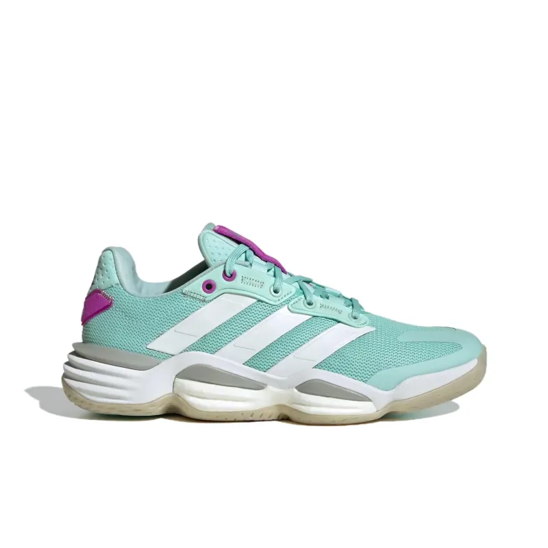 Adidas Stabil 16 Indoor Semi Flash Aqua Cloud White Purple Burst Women's-1
