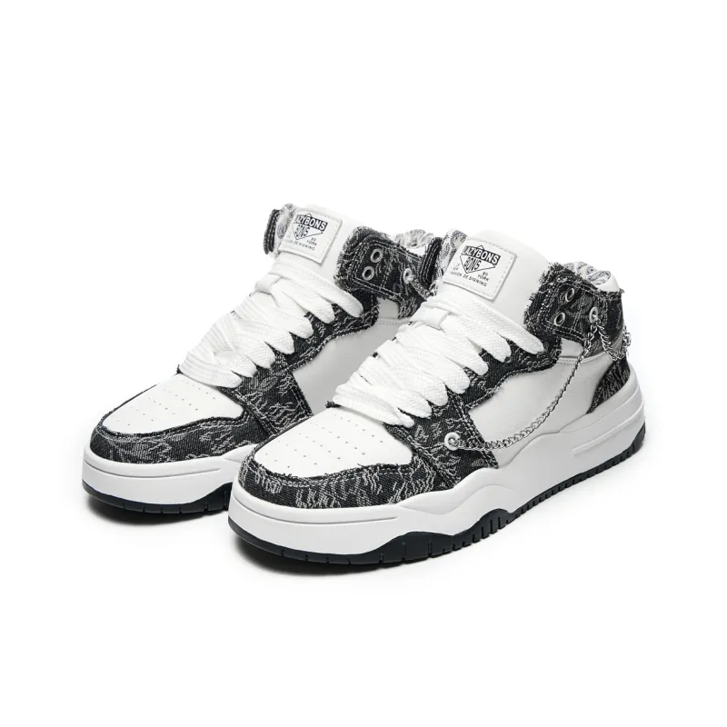 Dsquared2 Sneakers Black Man sznurowane trampki