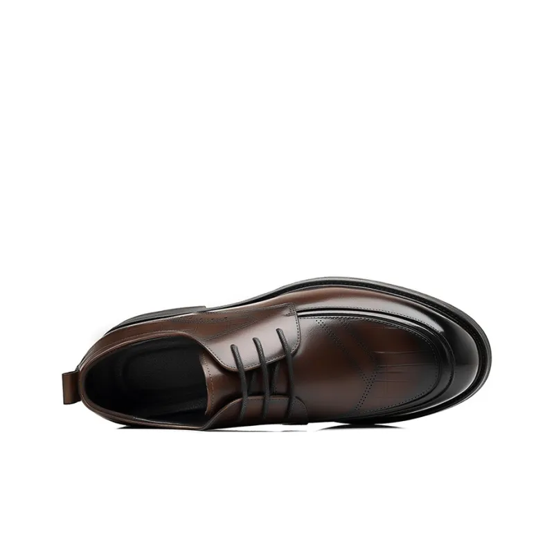 GZZ Dress Shoes Men Low Top-6