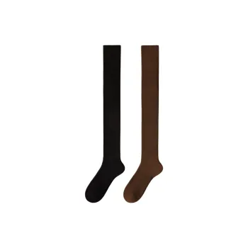 Temooues Knee High Socks Women's Combo Set