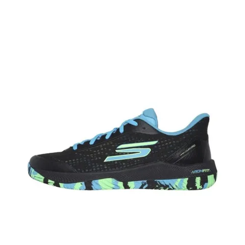Skechers Viper Court Pro Slip-Resistant Breathable Low-Top Training Shoes Men's Black