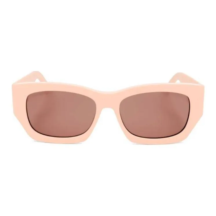 Jimmy Choo Acetate Square Sunglasses Women's Pink-1