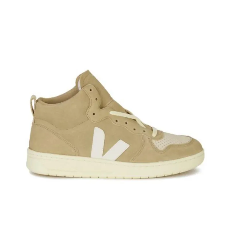 VEJA V 15 High Top Sneakers 'Beige White'-1