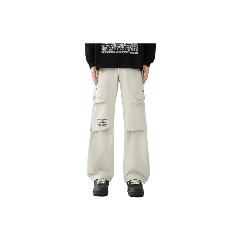 Qnxeey Cargo Pants Unisex-8
