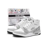 White Gray High-Top 3198