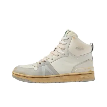 LACOSTE High-Top Skateboard Shoes Men's White